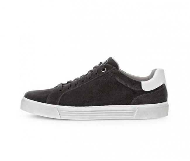 Pius Gabor Herren Sneaker Low Grau - Rauleder