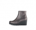 Gabor Damen Plateau Stiefelette Bronze - Glattleder