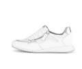 Gabor Damen Sneaker Low Weiß - Materialmix Leder/Lederimitat