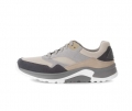 Gabor Herren Rollingsoft Sneaker Low Grau - Materialmix Leder/Textil