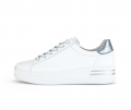 Gabor Damen Sneaker Low Weiß - Materialmix Leder