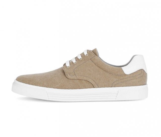 Pius Gabor Herren Sneaker Low Beige - Materialmix Leder/Textil