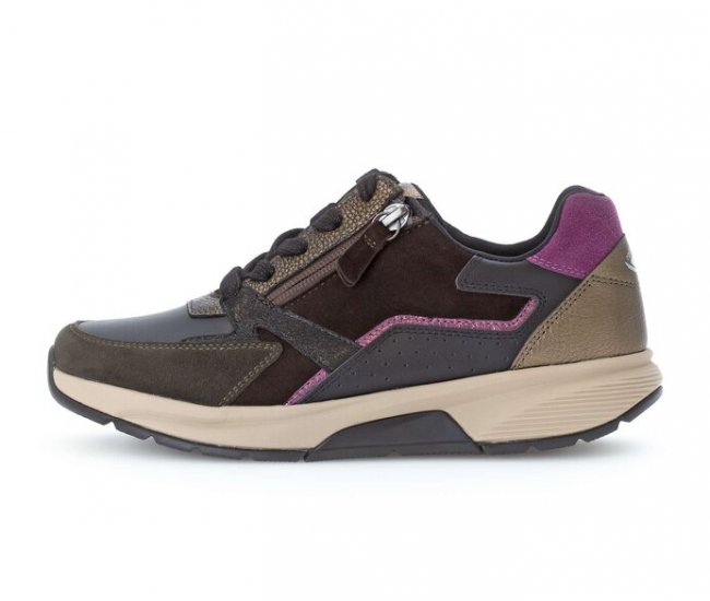 Gabor Damen Sneaker Low Multicolour - Materialmix Leder