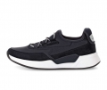 Gabor Damen Sneaker Low Blau - Materialmix Leder/Lederimitat