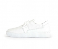 Gabor Damen Sneaker Low Weiß - Materialmix Leder/Lederimitat