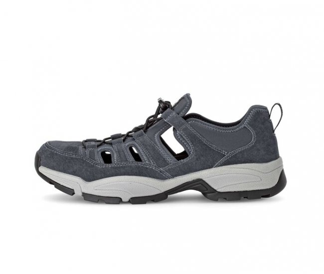 Pius Gabor Herren Sneaker Low Blau - Materialmix Leder/Textil