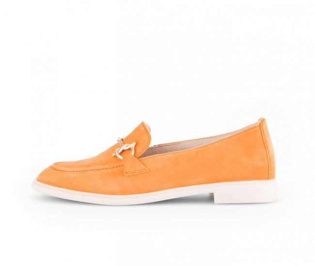 Gabor Damen Slipper Orange - Rauleder