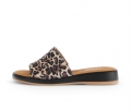 Gabor Damen Pantolette Beige - Effektleder