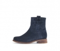 Gabor Damen Elegante Stiefelette Blau - Rauleder