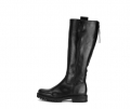 Gabor Damen Sportlicher Stiefel Schwarz - Glattleder