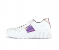 Gabor Damen Sneaker Low Weiß - Materialmix Leder