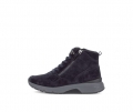 Gabor Damen Schnürstiefelette Blau - Rauleder