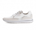 Gabor Damen Sneaker Low Weiß - Materialmix Leder