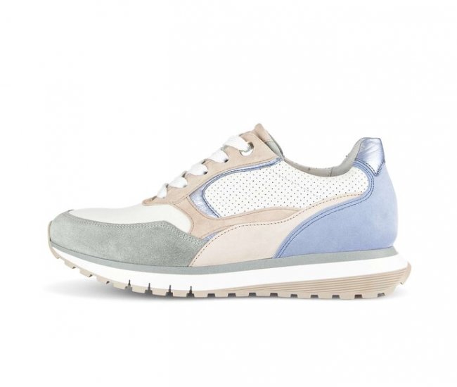 Gabor Damen Sneaker Low Multicolour - Materialmix Leder/Lederimitat