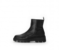 Gabor Damen Plateau Stiefelette Schwarz - Glattleder