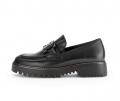 Gabor Damen Loafer Schwarz - Glattleder