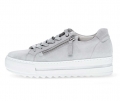 Gabor Damen Sneaker Low Grau - Rauleder
