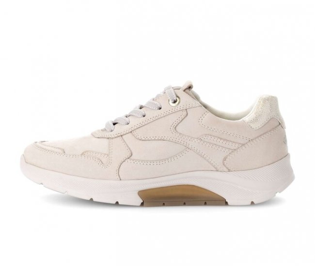Gabor Damen Sneaker Low Beige - Rauleder