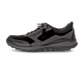 Gabor Damen Sneaker Low Schwarz - Materialmix Leder