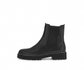 Gabor Damen Chelsea Boot Schwarz - Glattleder