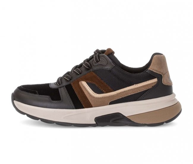 Gabor Damen Sneaker Low Multicolour - Materialmix Leder/Lederimitat