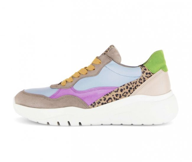Gabor Damen Sneaker Low Multicolour - Materialmix Leder