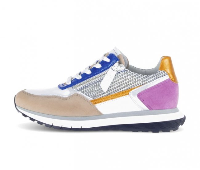 Gabor Damen Sneaker Low Multicolour - Materialmix Leder/Lederimitat