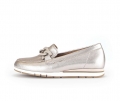 Gabor Damen Slipper Gold - Effektleder