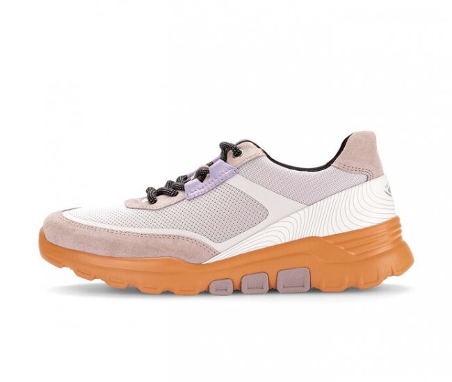 Gabor Damen Sneaker Low Multicolour - Materialmix Leder/Lederimitat