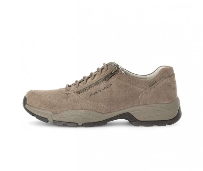 Pius Gabor Herren Sneaker Low Beige - Rauleder