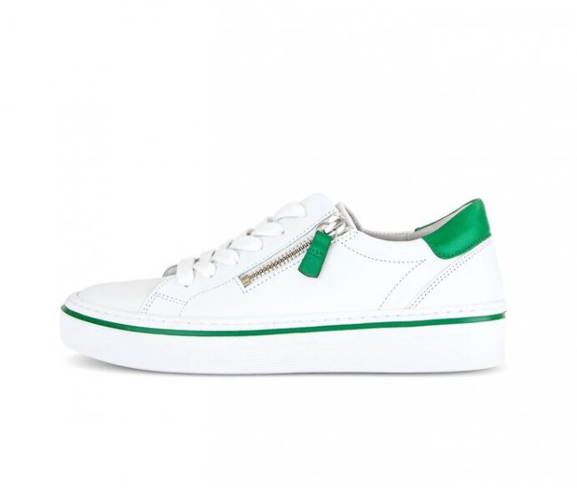 Gabor Damen Sneaker Low Weiß - Glattleder