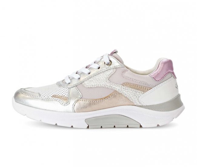 Gabor Damen Sneaker Low Multicolour - Materialmix Leder/Lederimitat