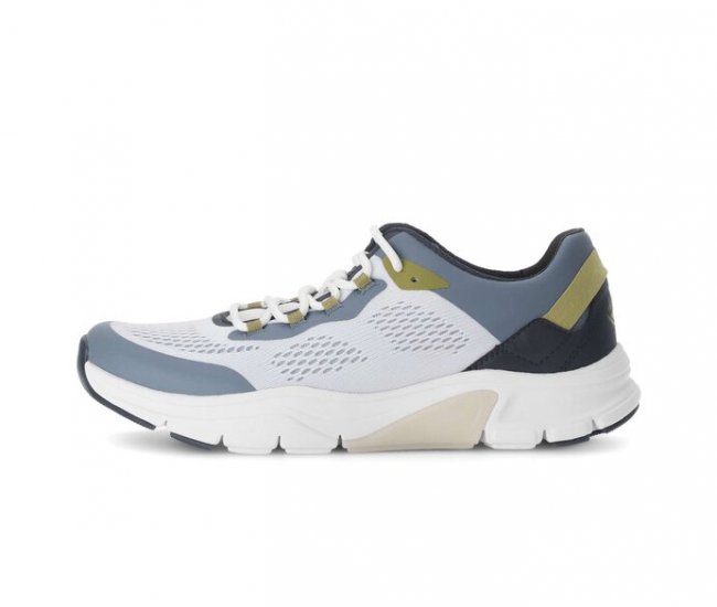Gabor Herren Rollingsoft Sneaker Low Weiß - Textil