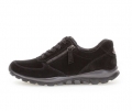 Gabor Damen Sneaker Low Schwarz - Rauleder