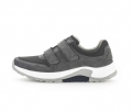Gabor Herren Rollingsoft Sneaker Low Grau - Materialmix Leder/Textil