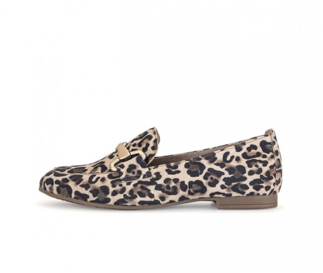 Gabor Damen Slipper Beige - Rauleder