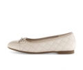 Gabor Damen Eleganter Ballerina Beige - Glattleder