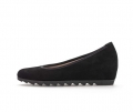 Gabor Damen Keilpumps Schwarz - Rauleder