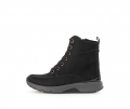 Gabor Damen Sportliche Stiefelette Schwarz - Rauleder