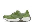 Gabor Damen Sneaker Low Grün - Materialmix Leder/Lederimitat
