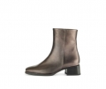 Gabor Damen Elegante Stiefelette Bronze - Glattleder