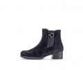 Gabor Damen Chelsea Boot Blau - Rauleder