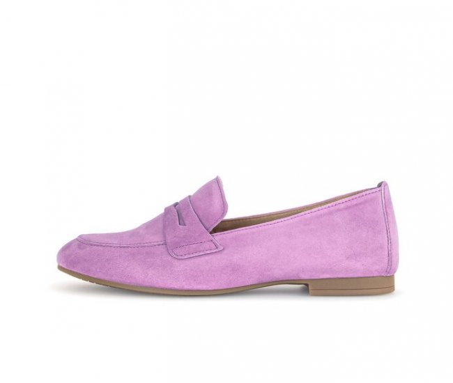 Gabor Damen Slipper Lila - Rauleder
