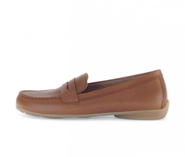 Gabor Damen Slipper Braun - Glattleder