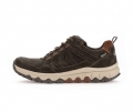 Gabor Herren Rollingsoft Sneaker Low Braun - Materialmix Leder/Textil
