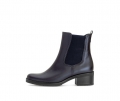 Gabor Damen Sportliche Stiefelette Blau - Glattleder