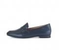 Gabor Damen Slipper Blau - Glattleder