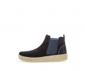 Gabor Damen Chelsea Boot Blau - Rauleder