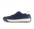 Gabor Damen Sneaker Low Blau - Materialmix Leder