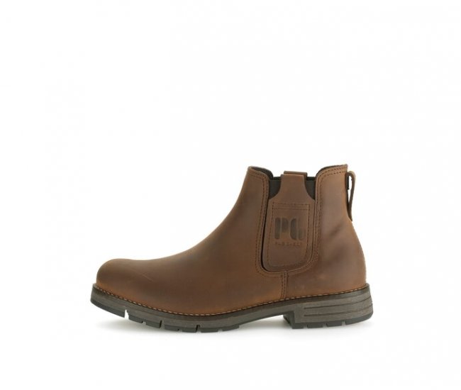 Pius Gabor Herren Chelsea Boot Braun - Fettleder